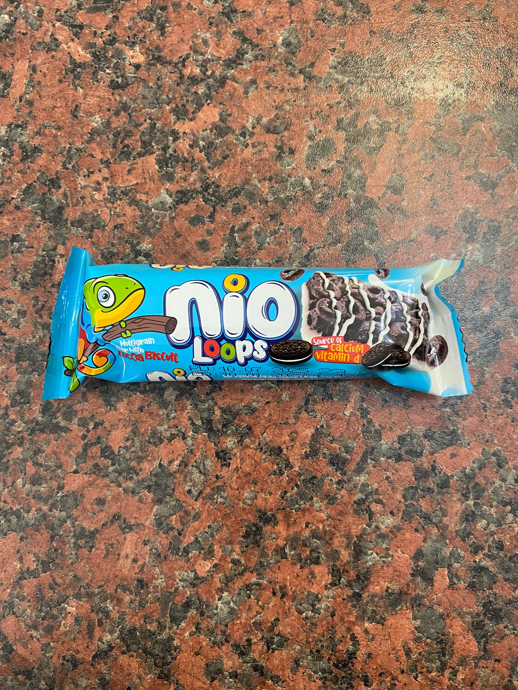 Nio loops cereal bar
