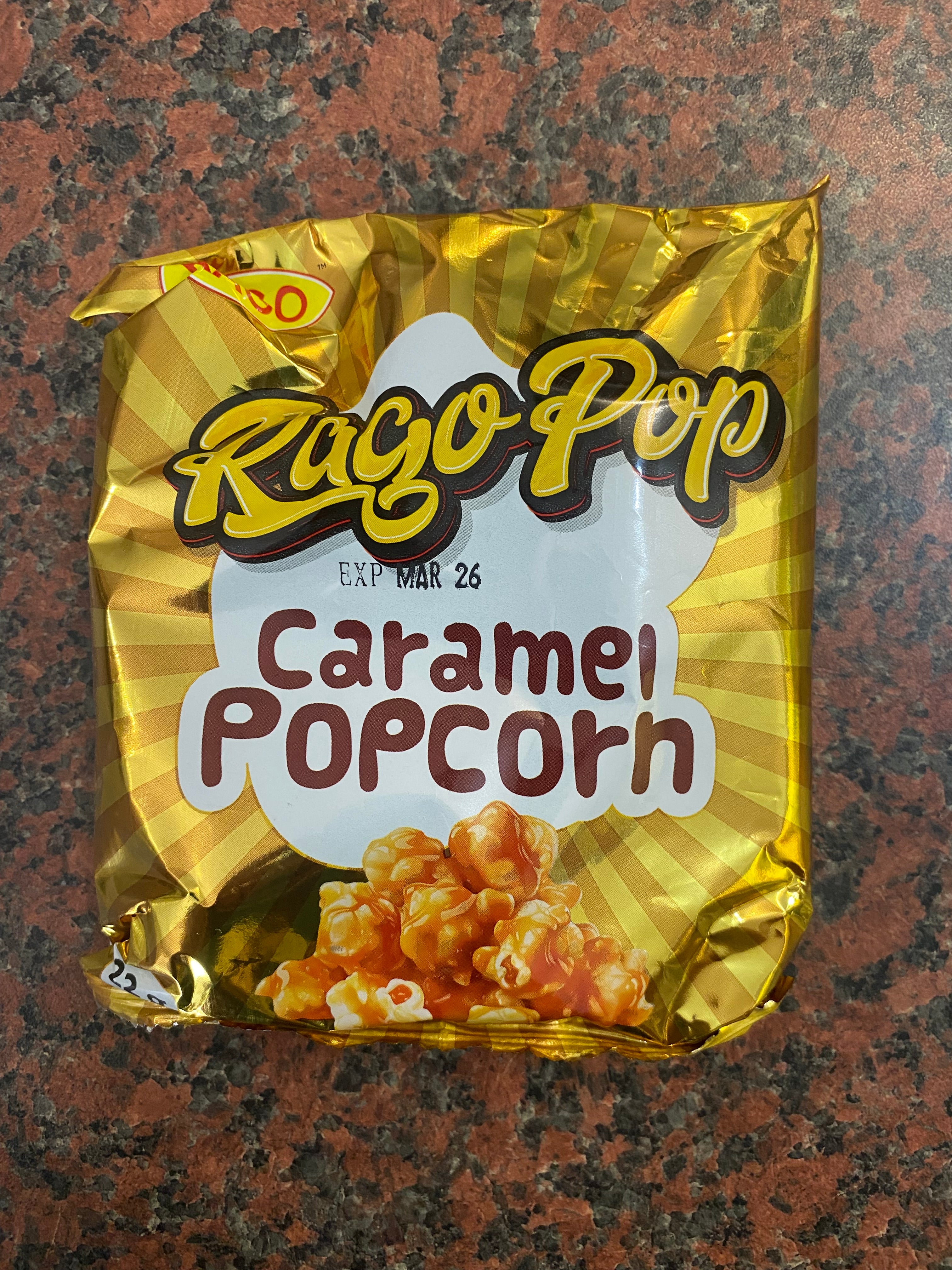 Caramel popcorn