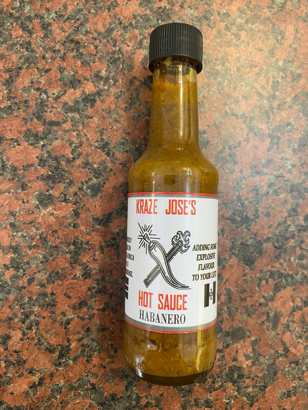 Kraze joses 125ml hot sauces