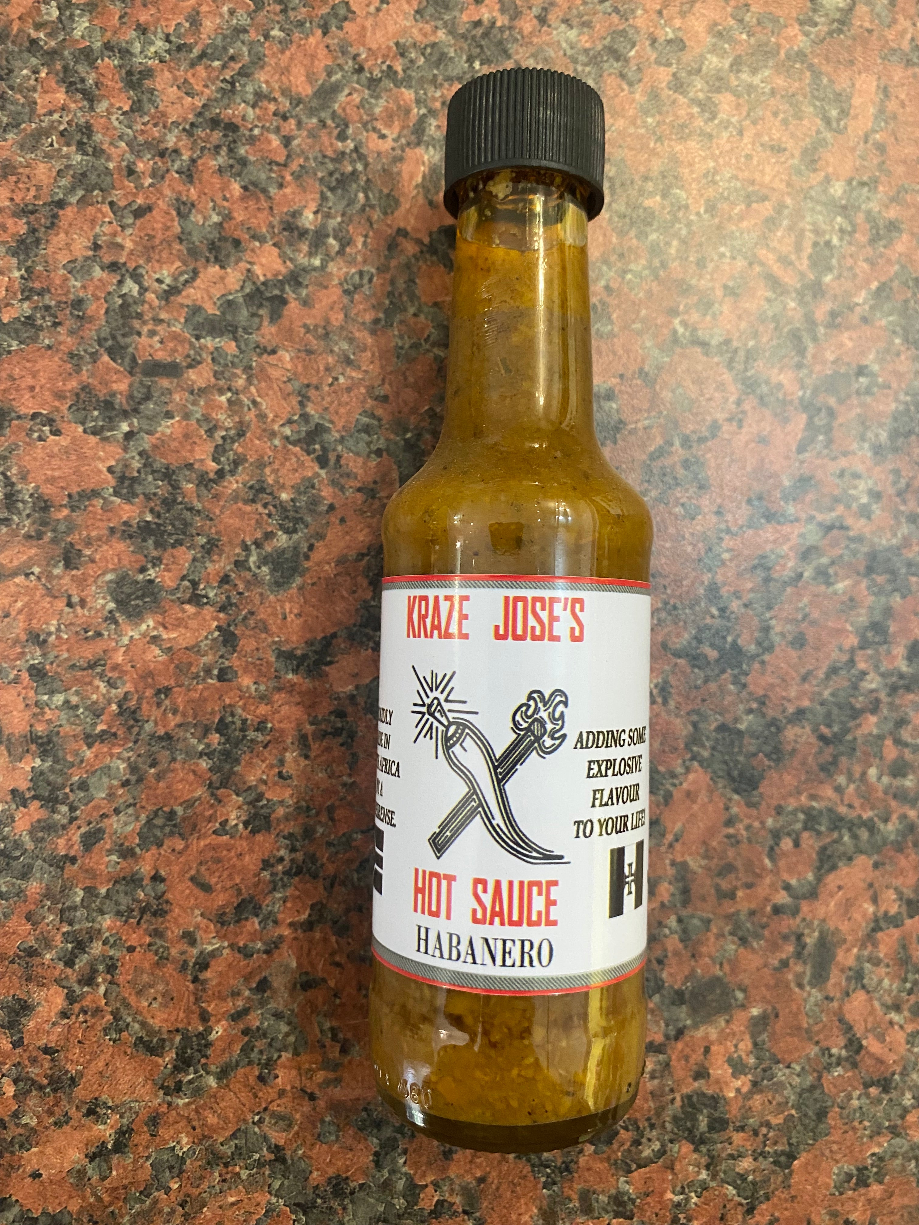 Kraze joses 125ml hot sauces