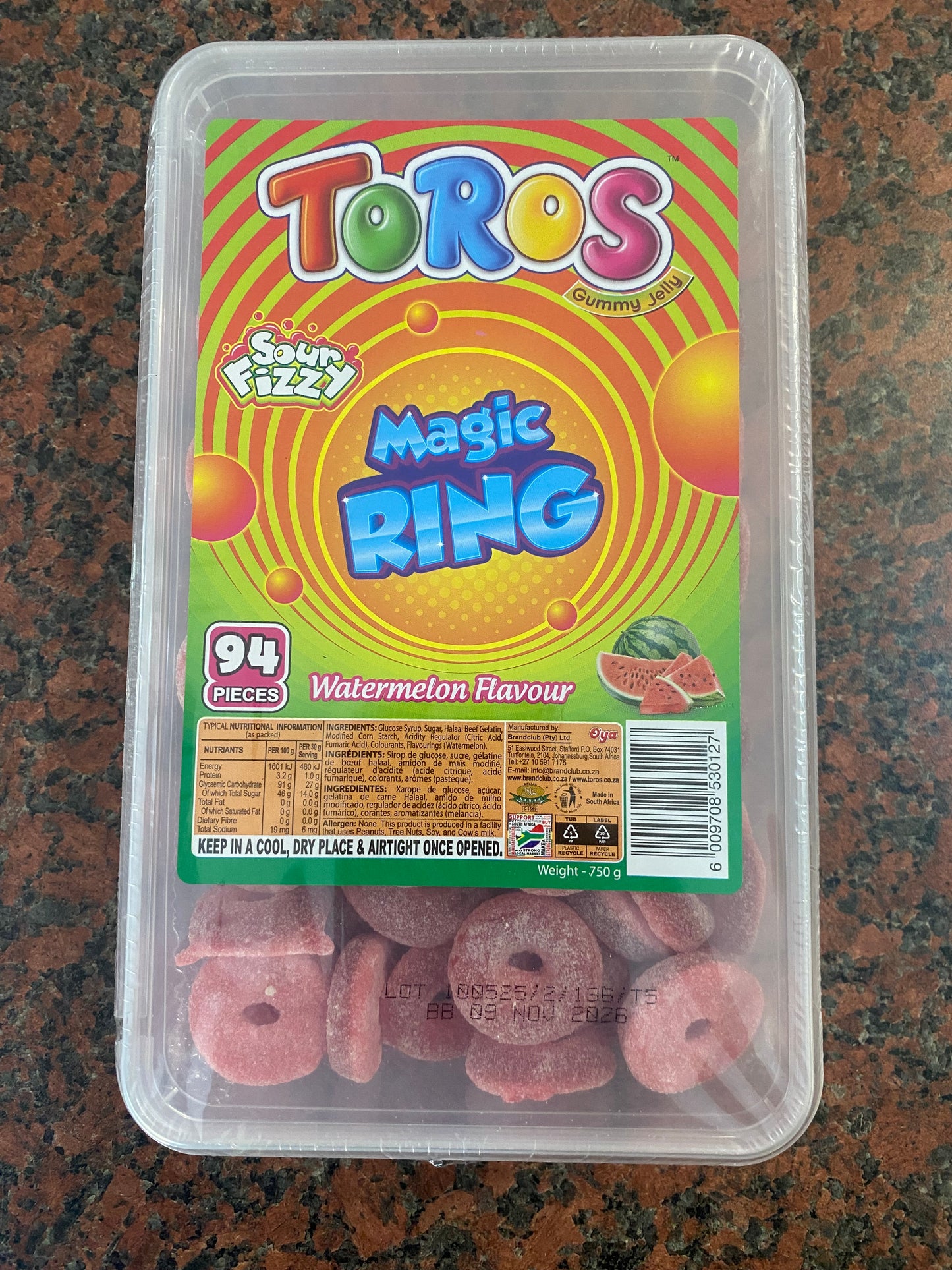 Toros magic ring tub