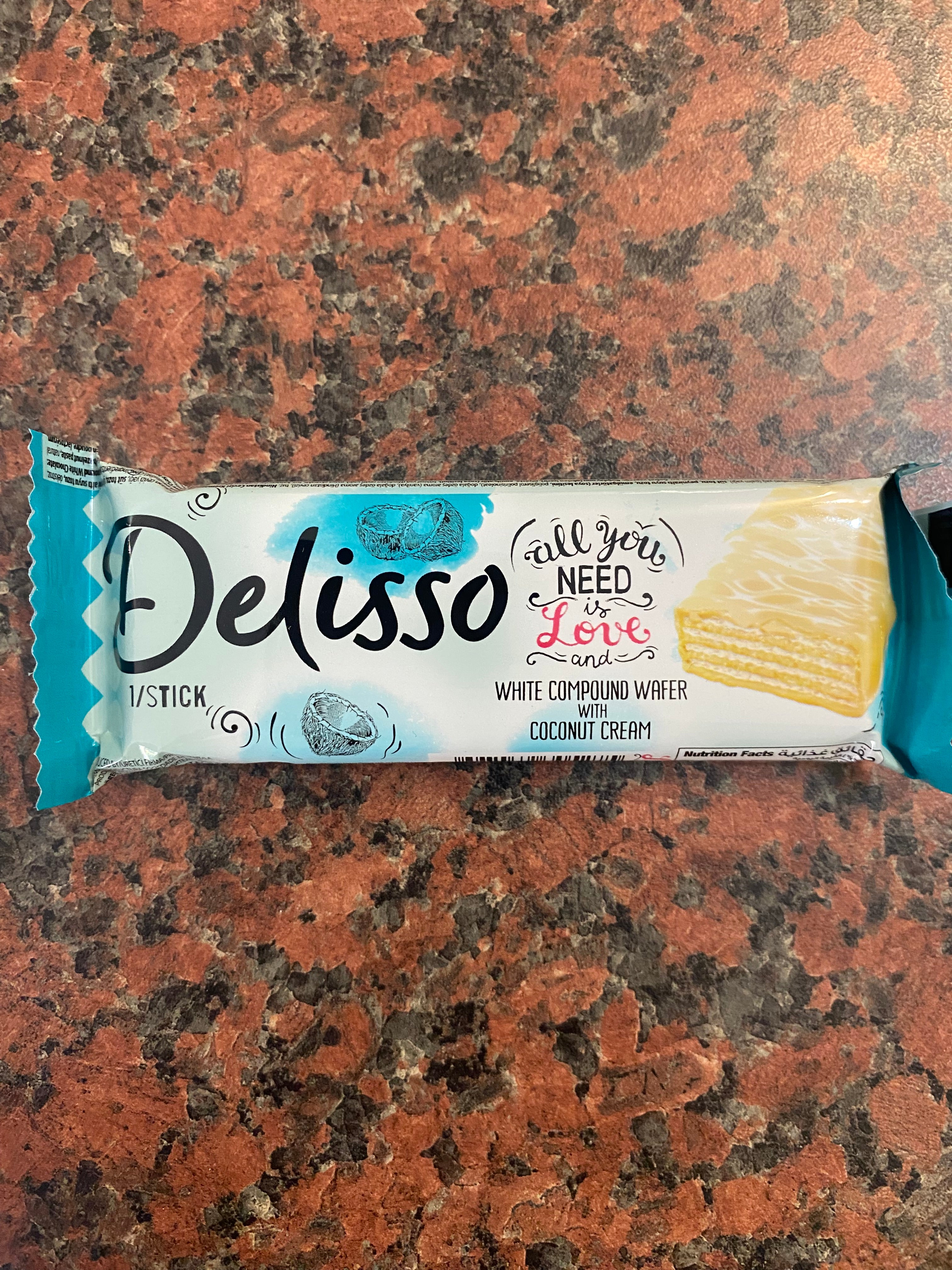 Delisso vanilla wafer