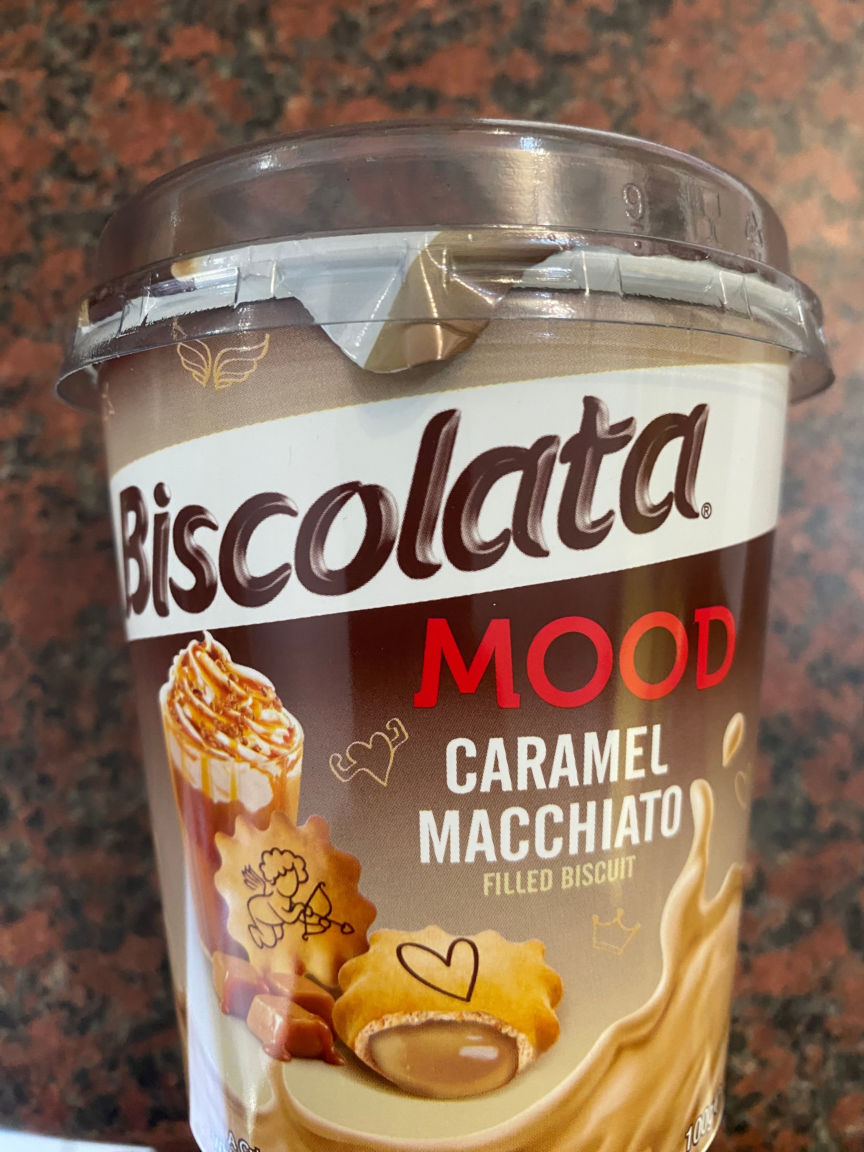 Biscolata moods tub Caramel macchiato