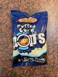 Puffed corn