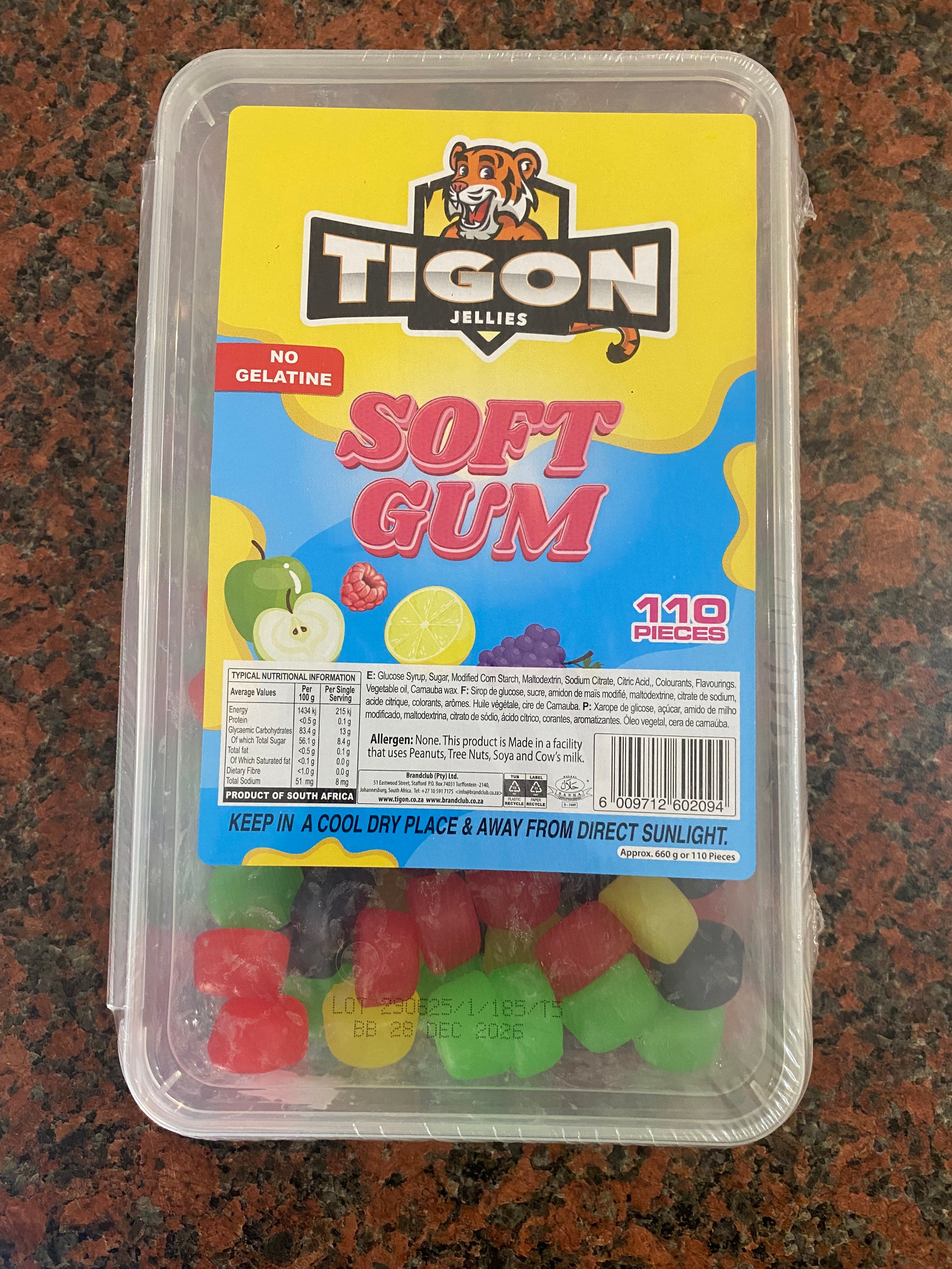 Tigon soft gums tub