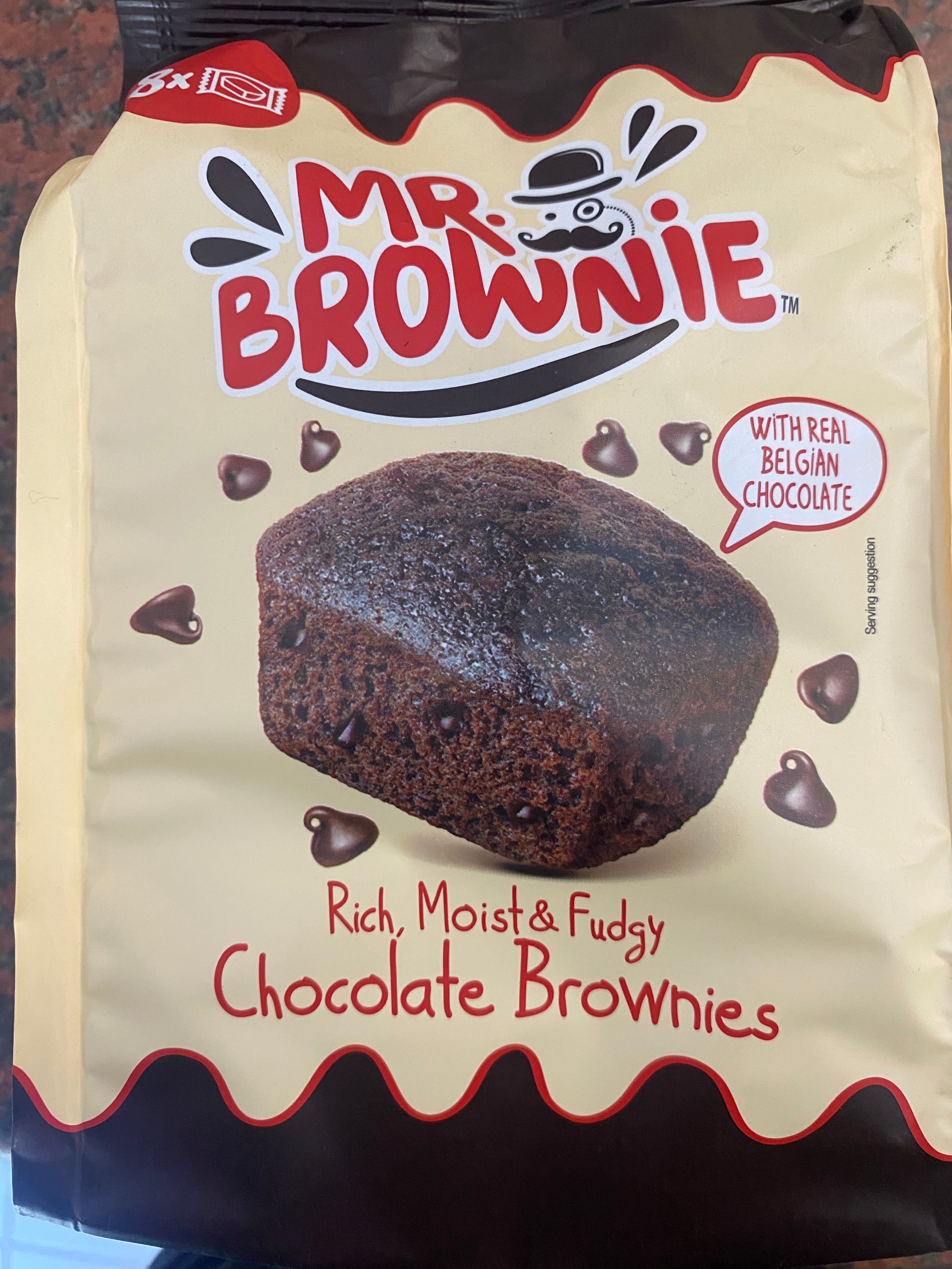Mr Brownie choc x8