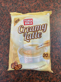 Creamy latte coffee sachets x20