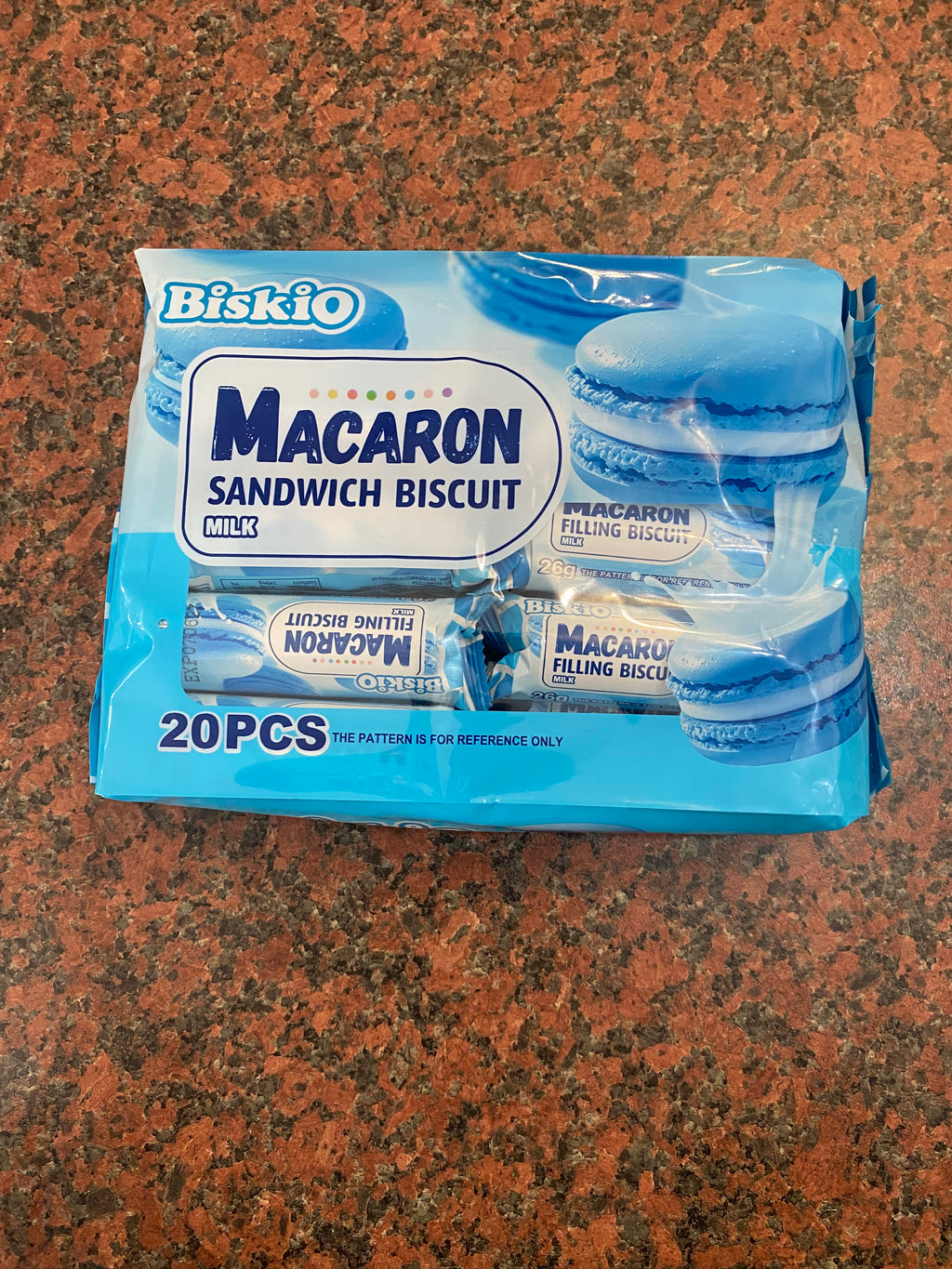 Biskio macaron packets 20
