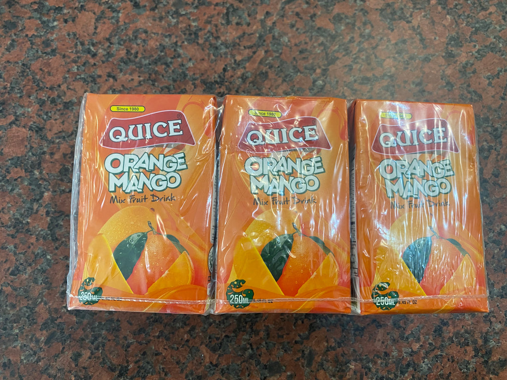 Quice fruit juice x6