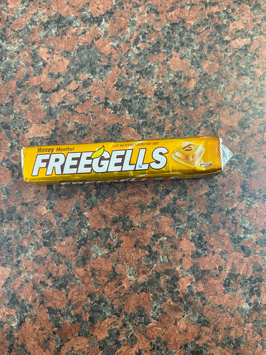 Freegells honey menthol