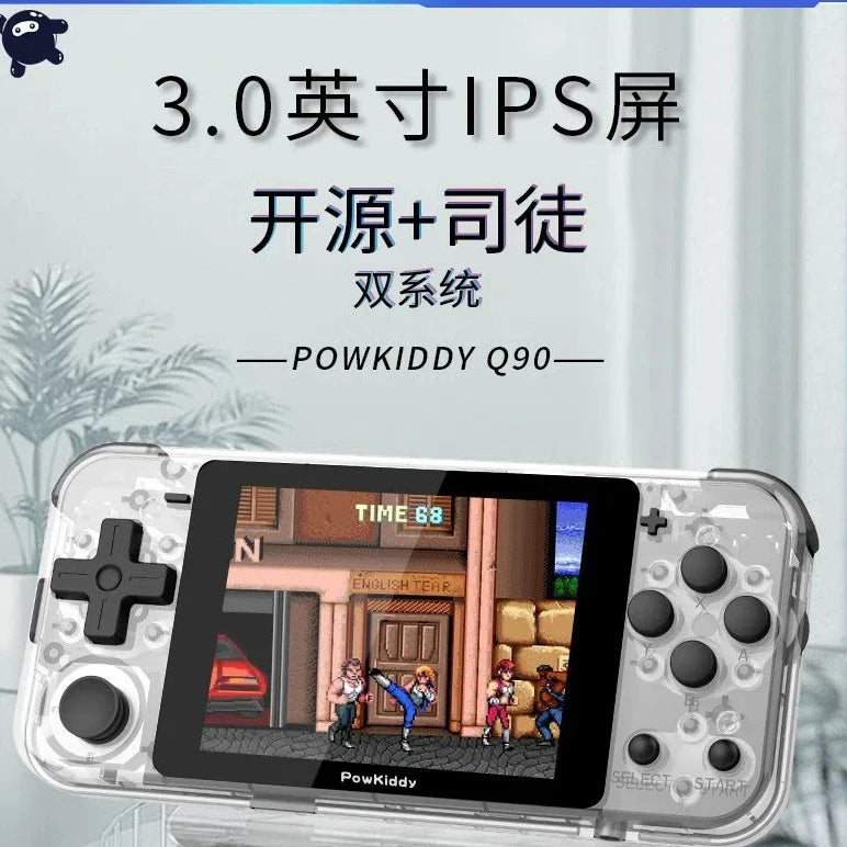 Powkidy 3.0 Inch Ips Lcd Q90 12 Major Simulators Screen Handheld Console